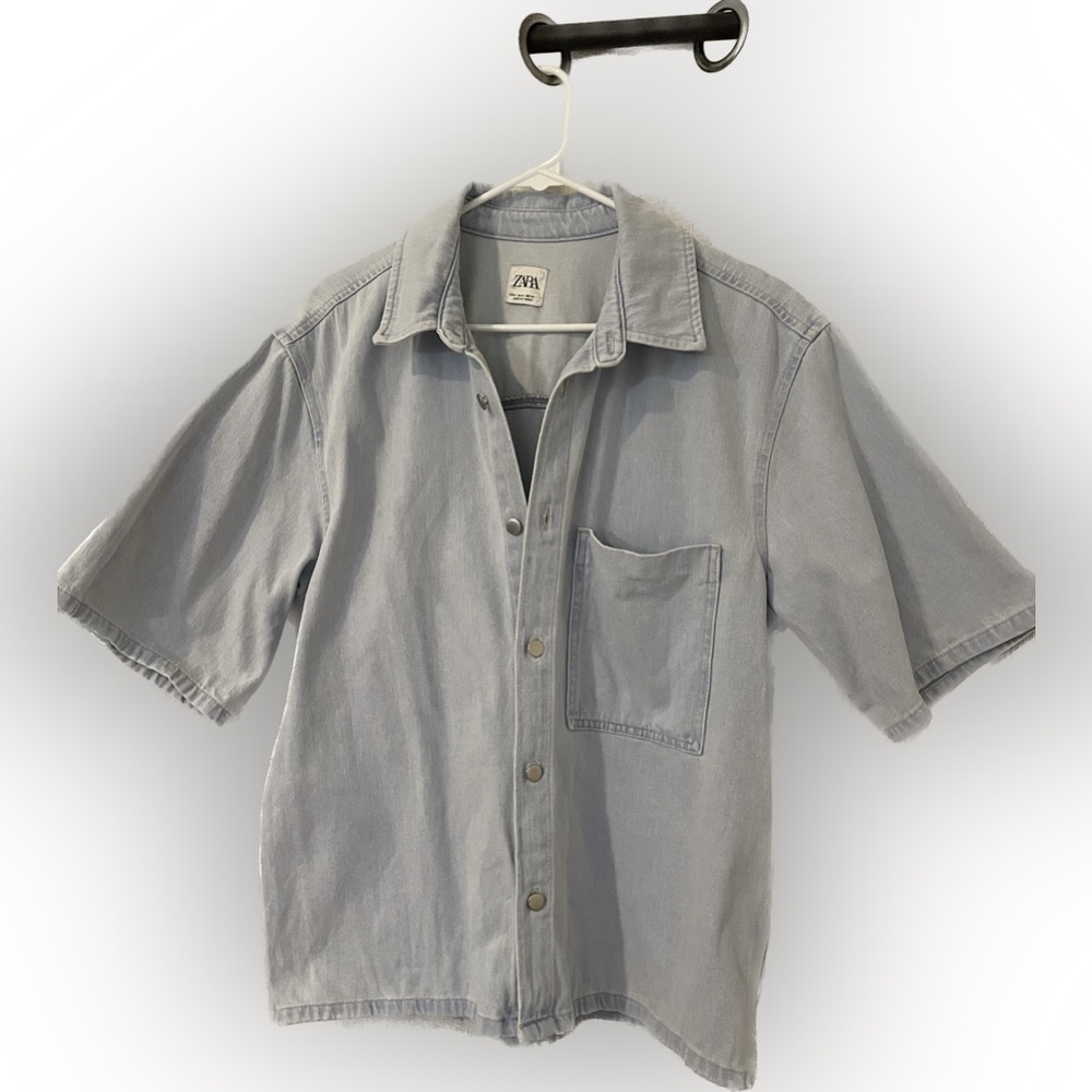 Zara denim shirt men’s medium